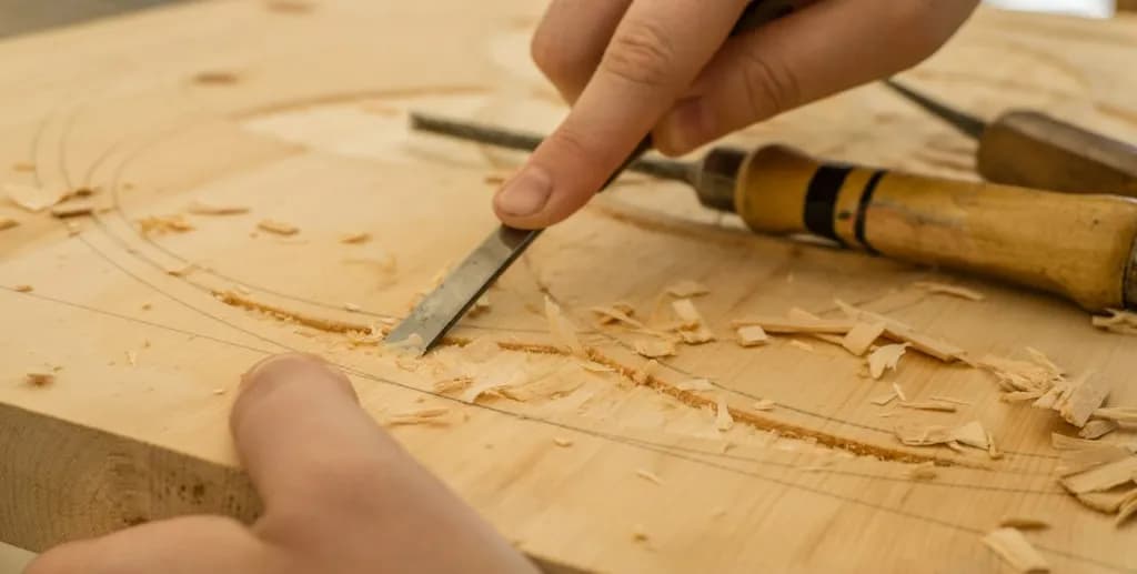 Woodcarving in Progress