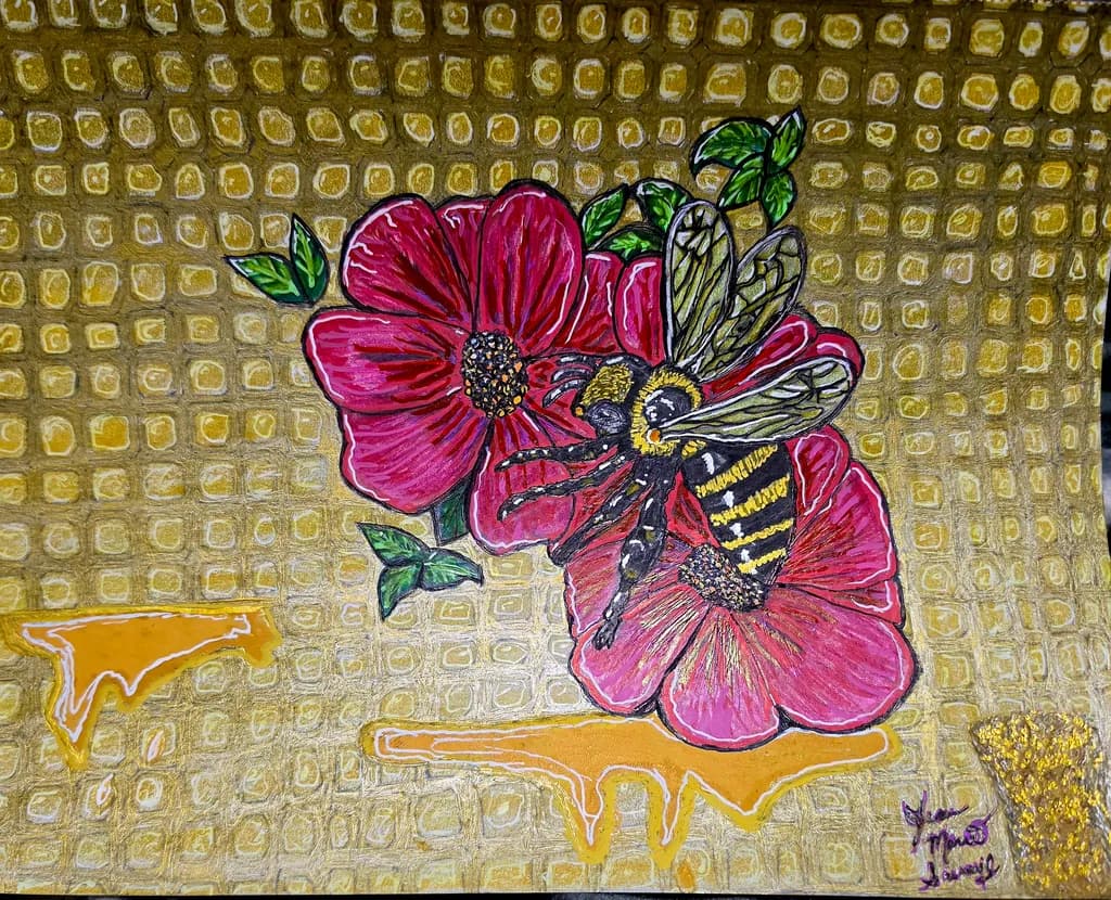 Golden Garden Bee