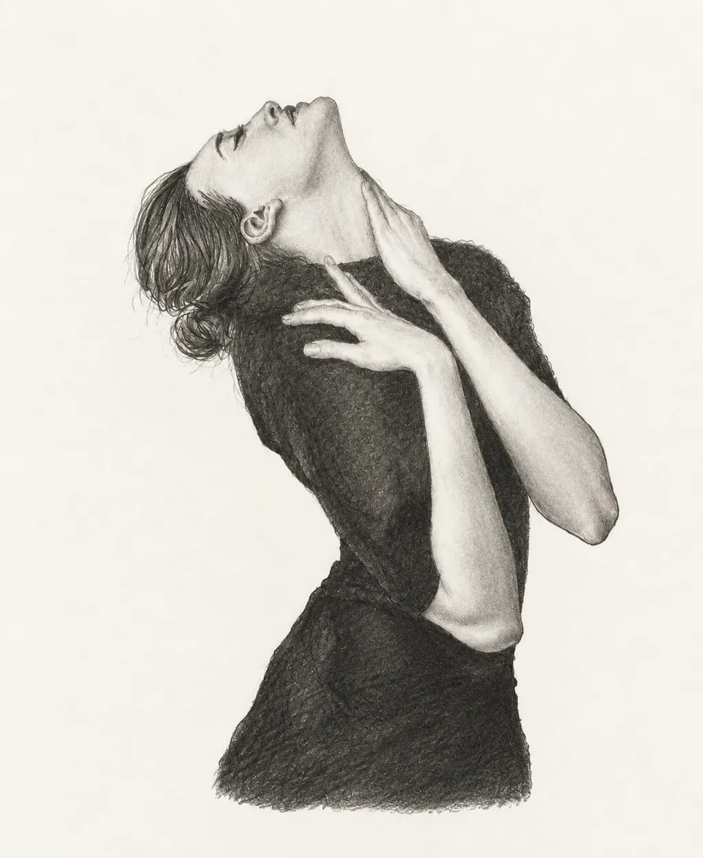 Monochrome Woman Portrait