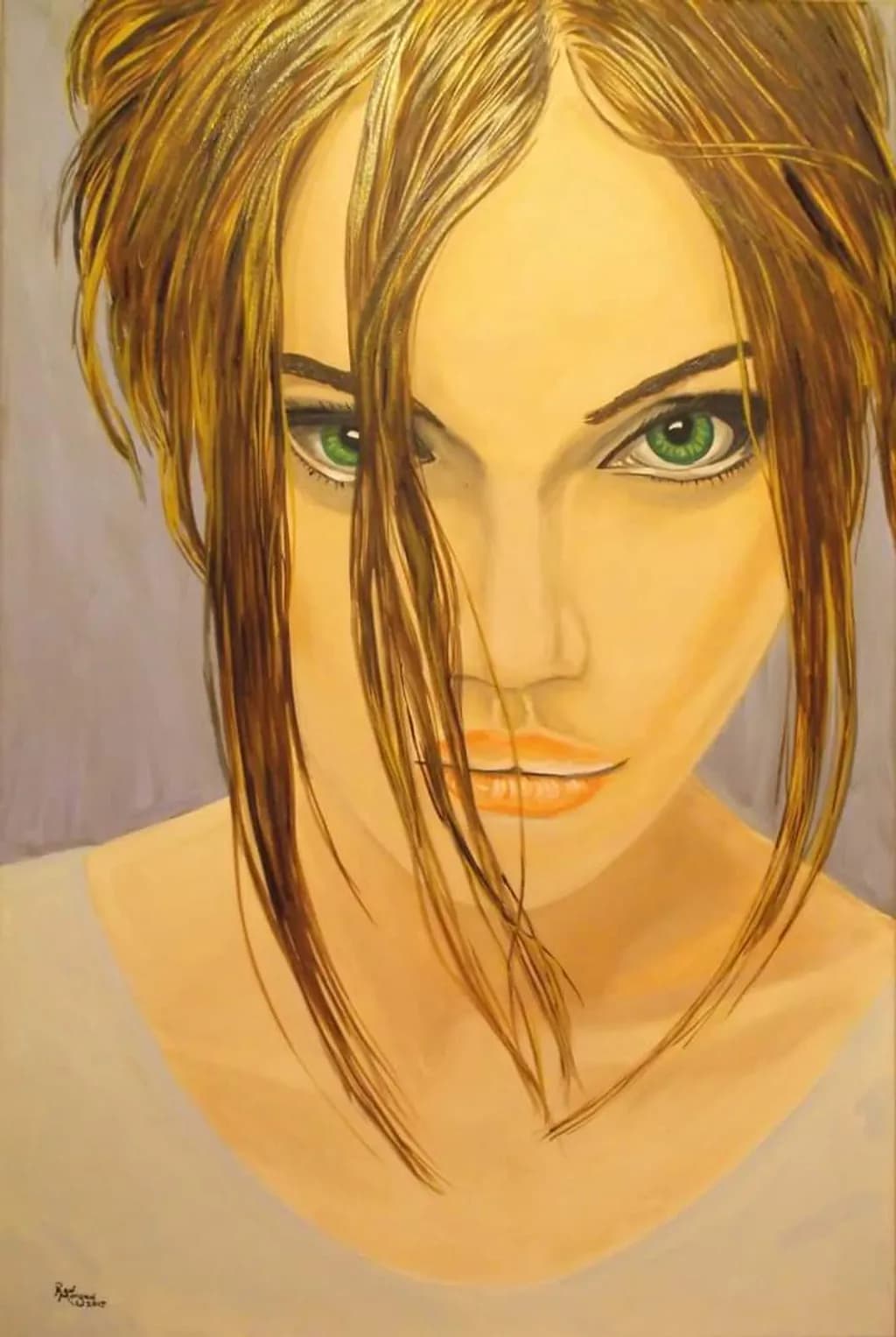 Green-Eyed Portrait