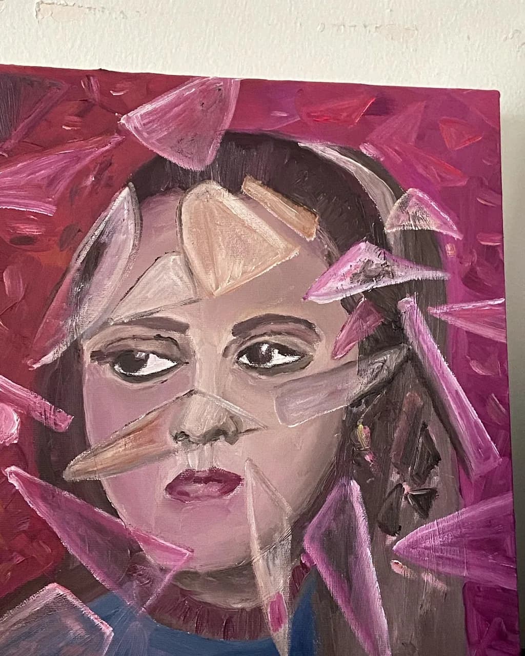 Petal-Framed Portrait