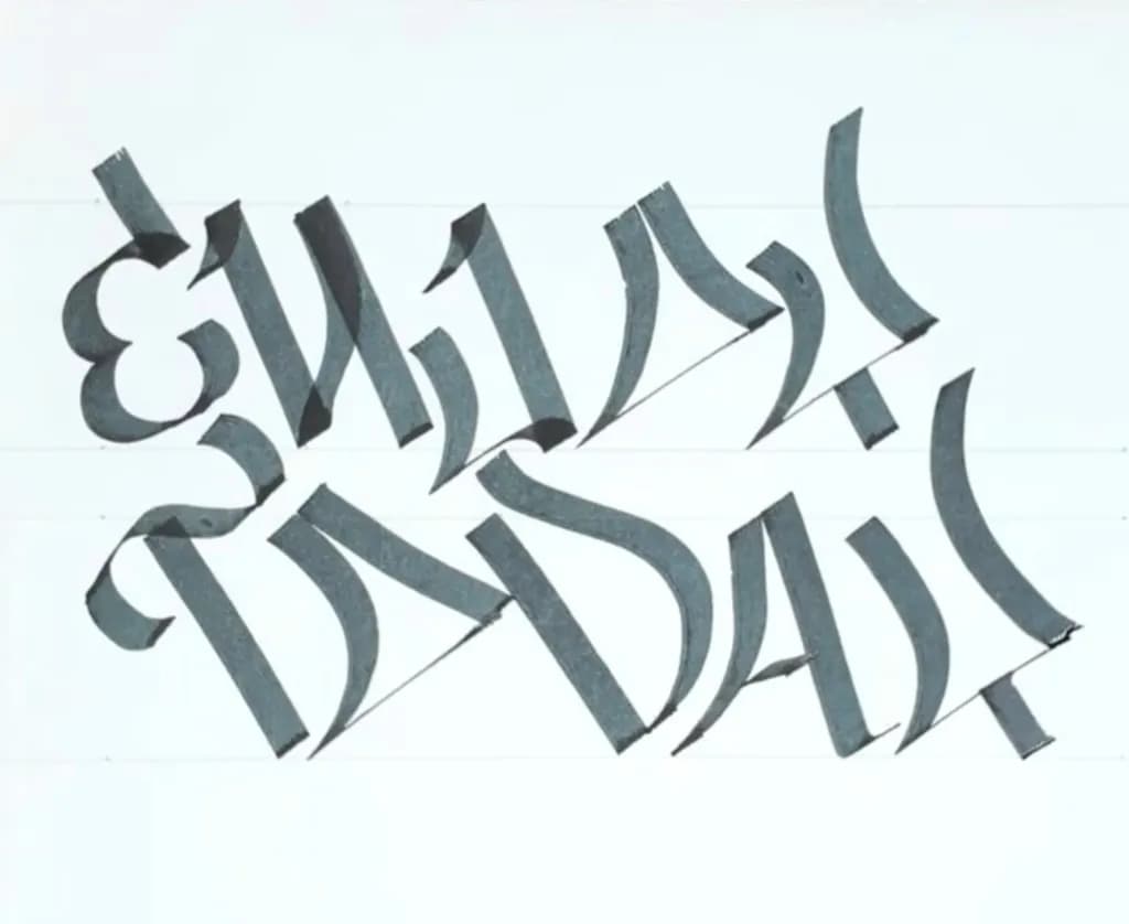 Ink Calligraphy