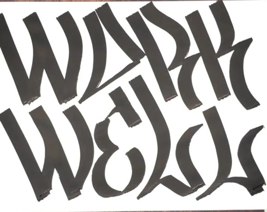 Calligraphic Rhythm