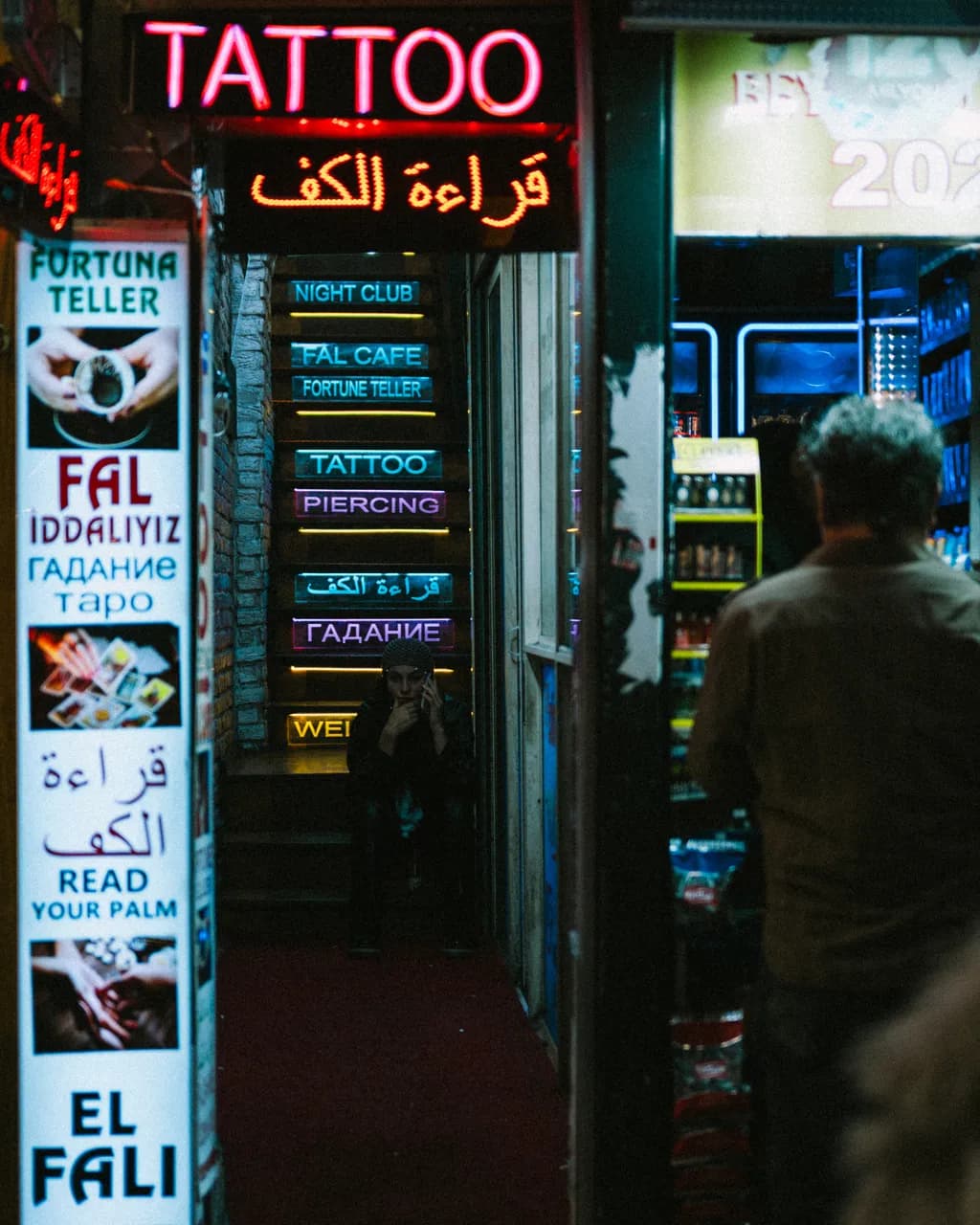 Neon Fortune Tellers