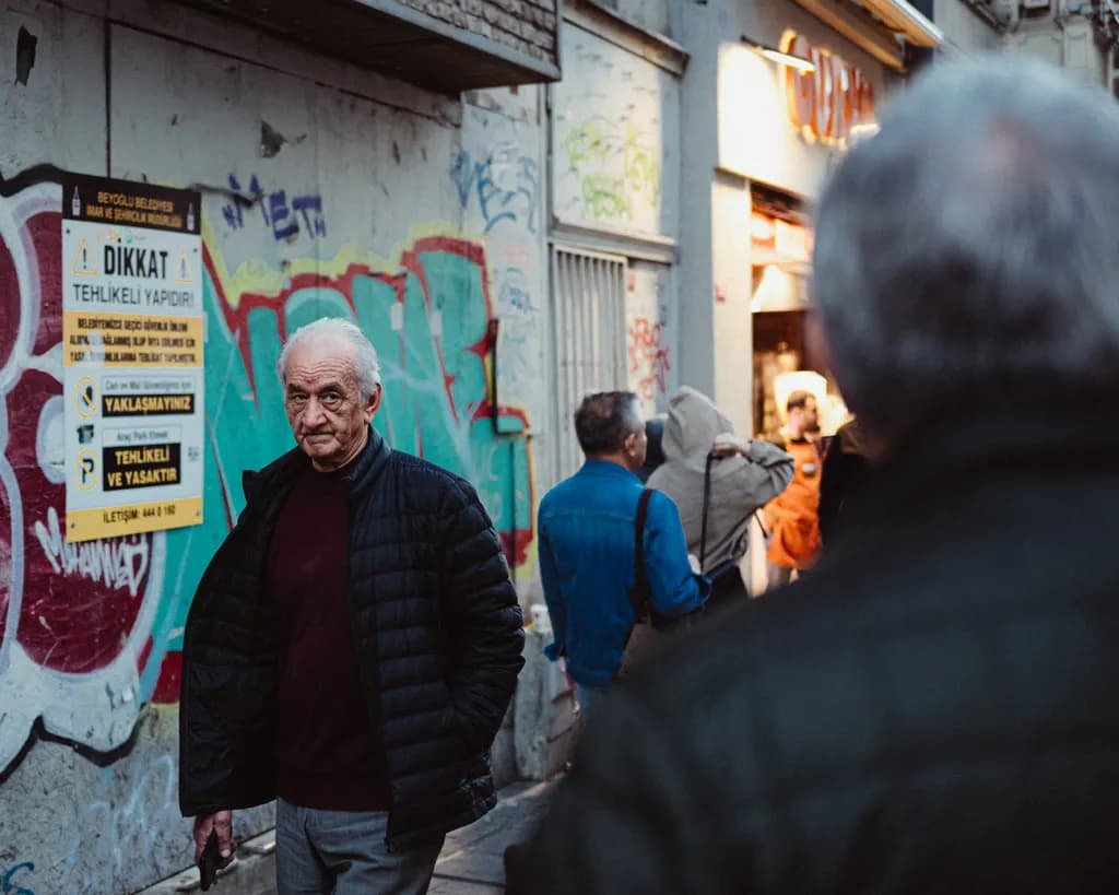 Graffiti Street Portrait