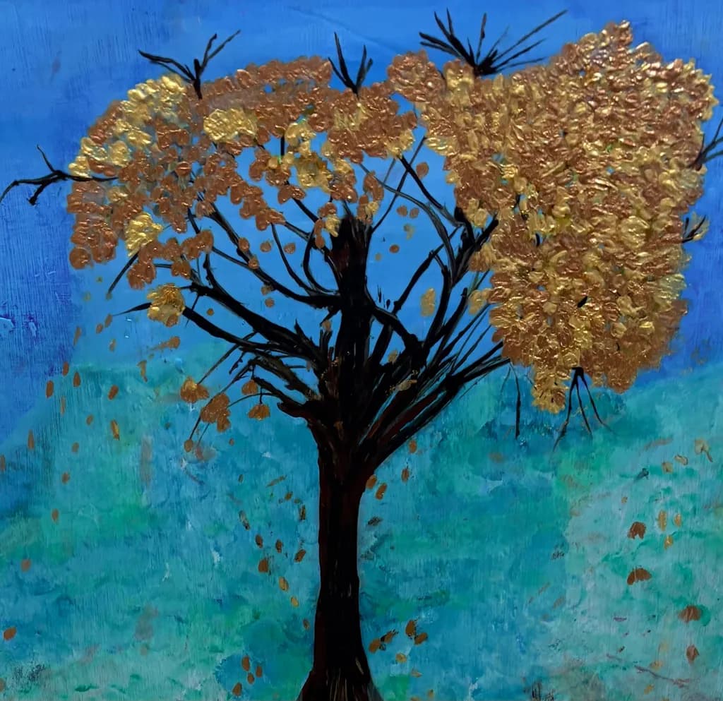 Golden Autumn Tree
