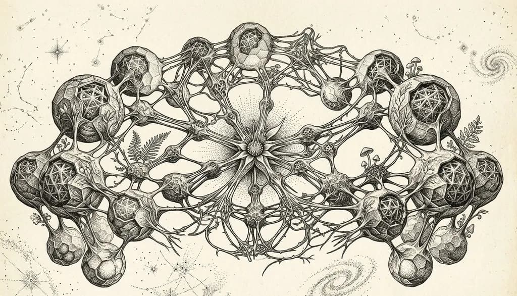 Celestial Neural Garden