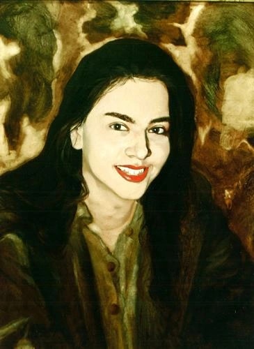 Red-Lipped Portrait