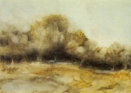 Ochre Riverbank