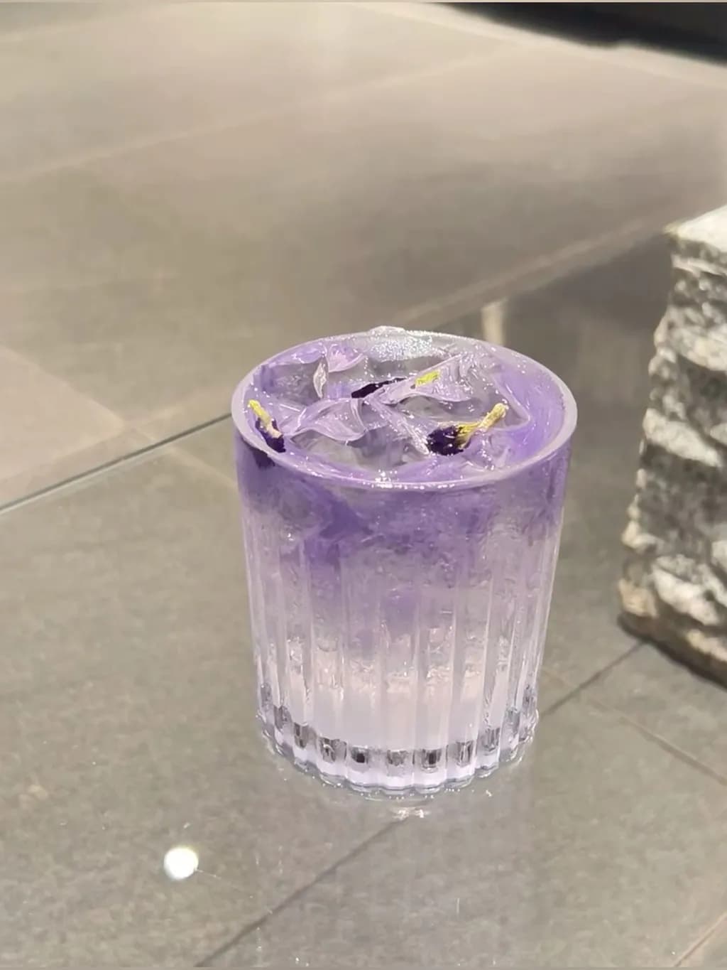 Lavender Glass Candle