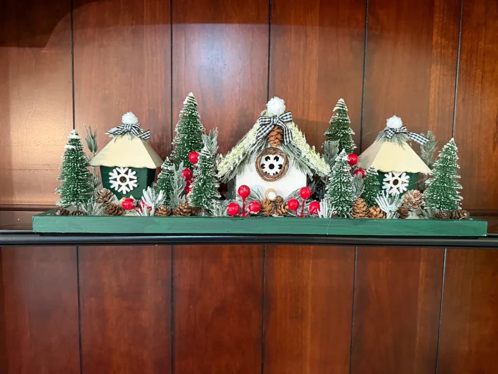 Snowy Christmas Village