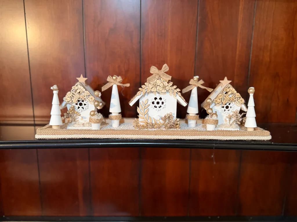 Winter Village Display