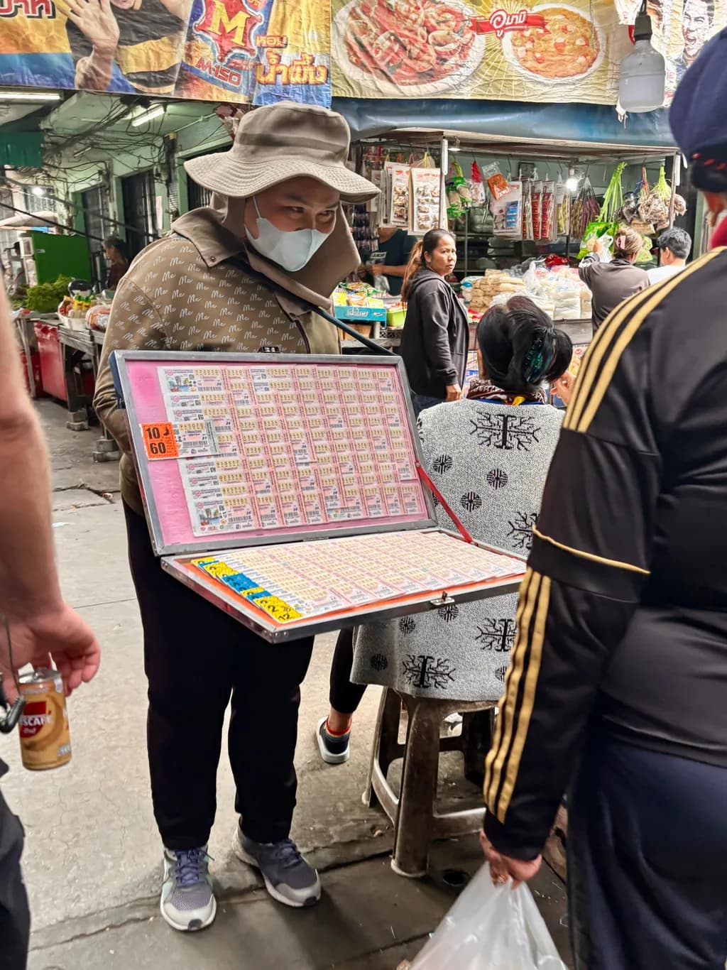 Lottery Market Stall