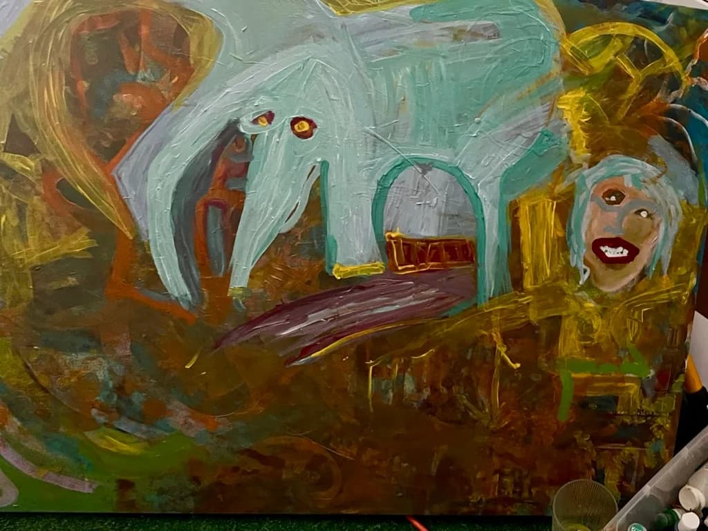 Blue Elephant Interior