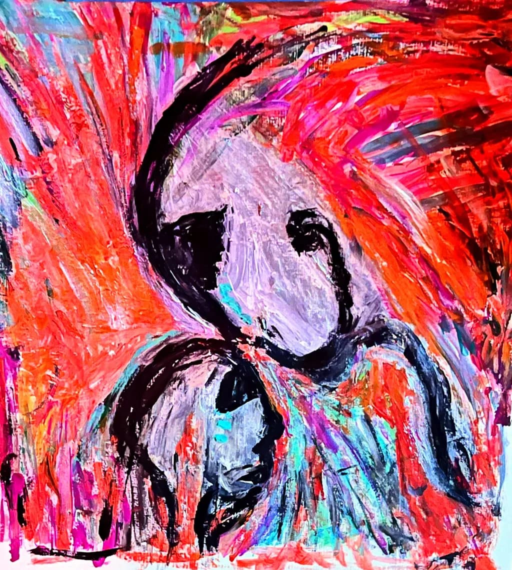Crimson Portrait