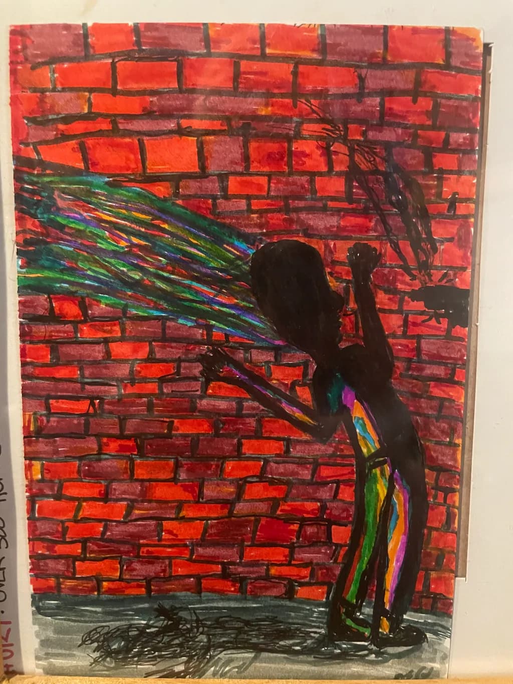 Color Against Brick