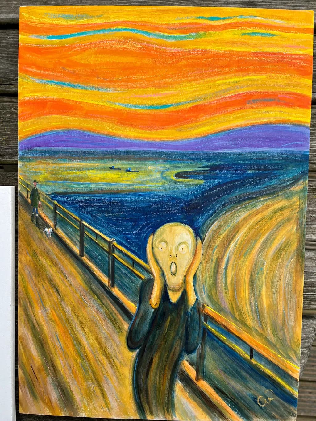 Sunset Bridge Scream