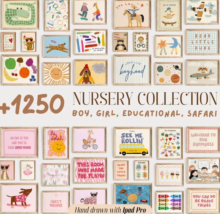 Playful Nursery Prints