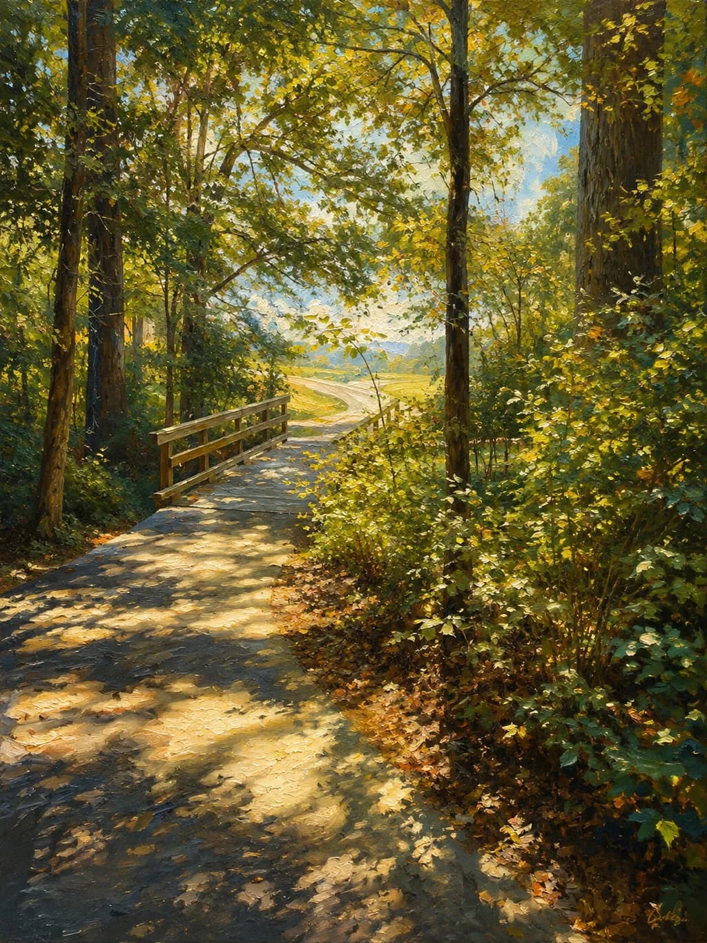 Autumn Forest Path