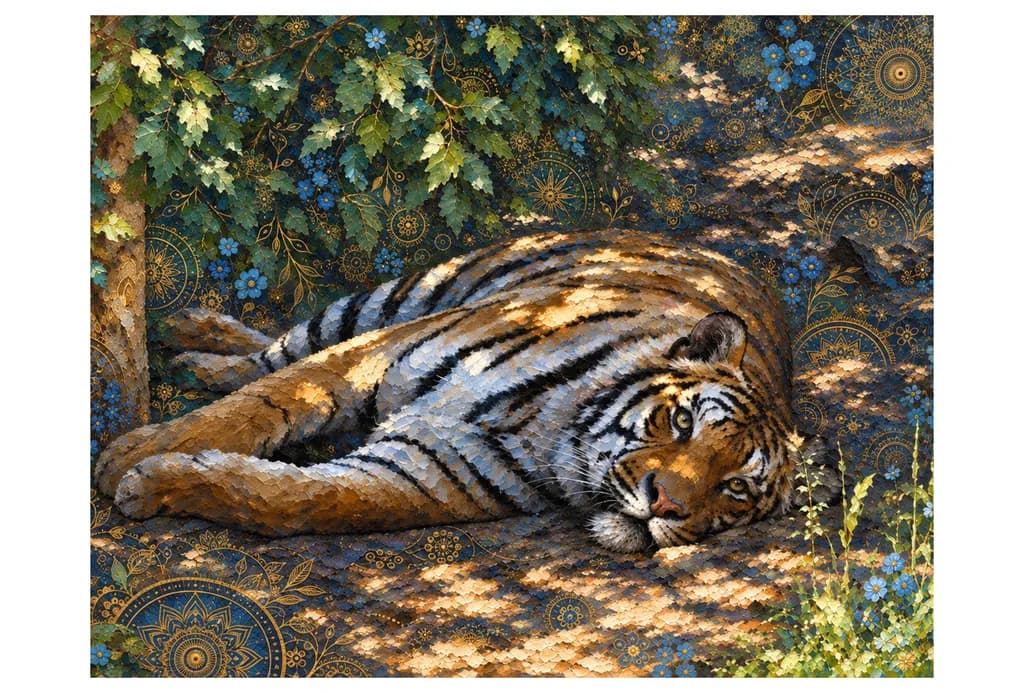 Ornate Tiger Rest