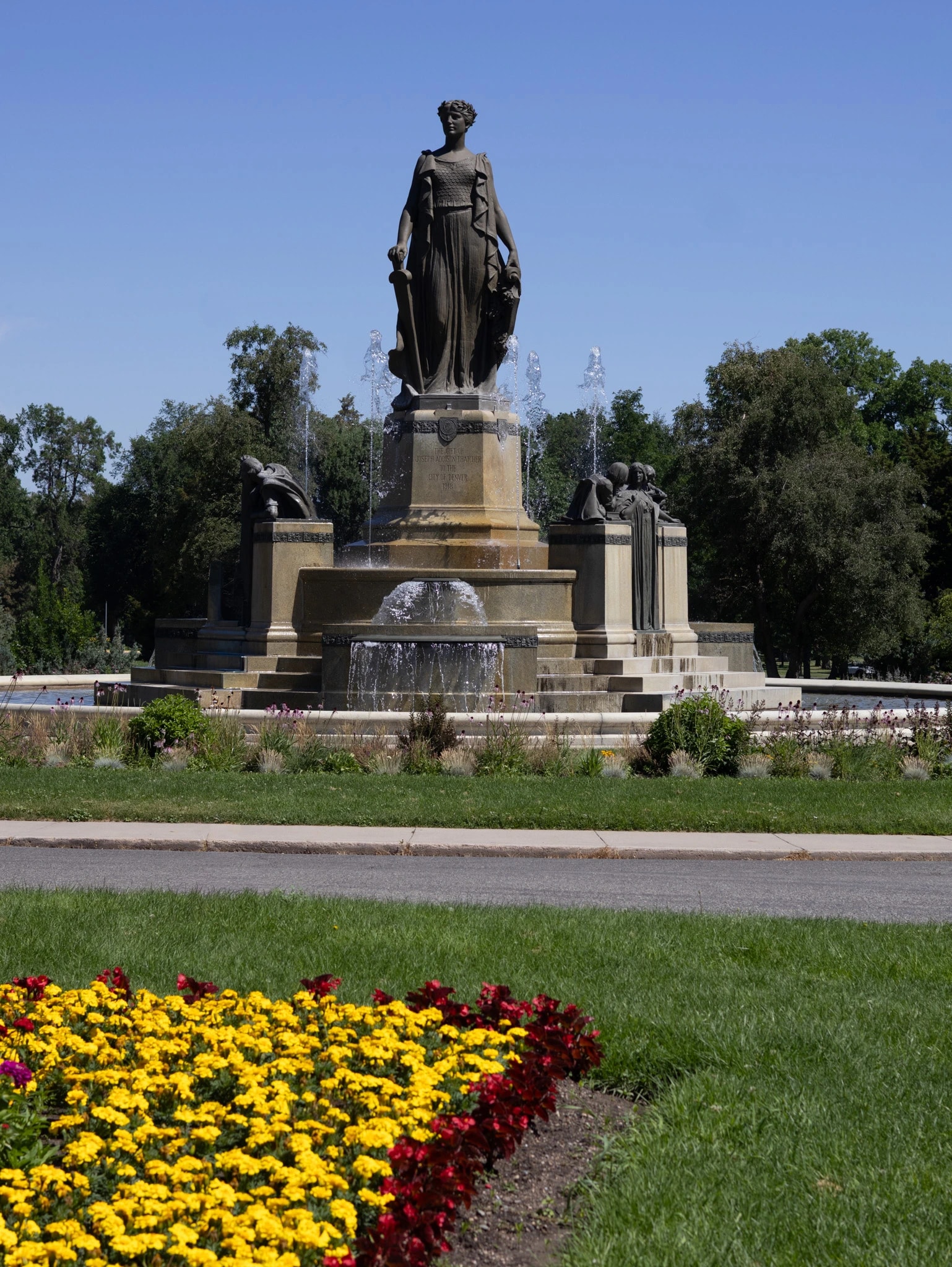 Garden Monument Fountain