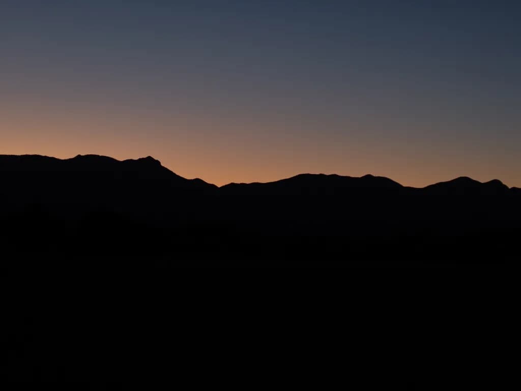 Mountain Afterglow