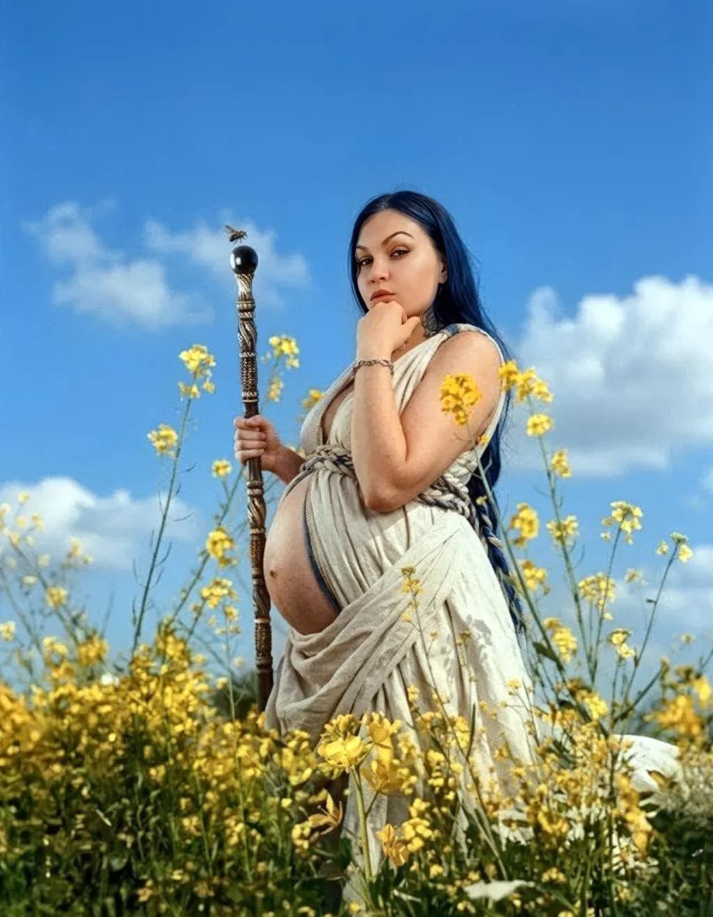 Mother in Bloom