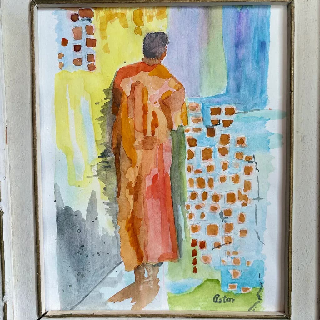 Figure in the City