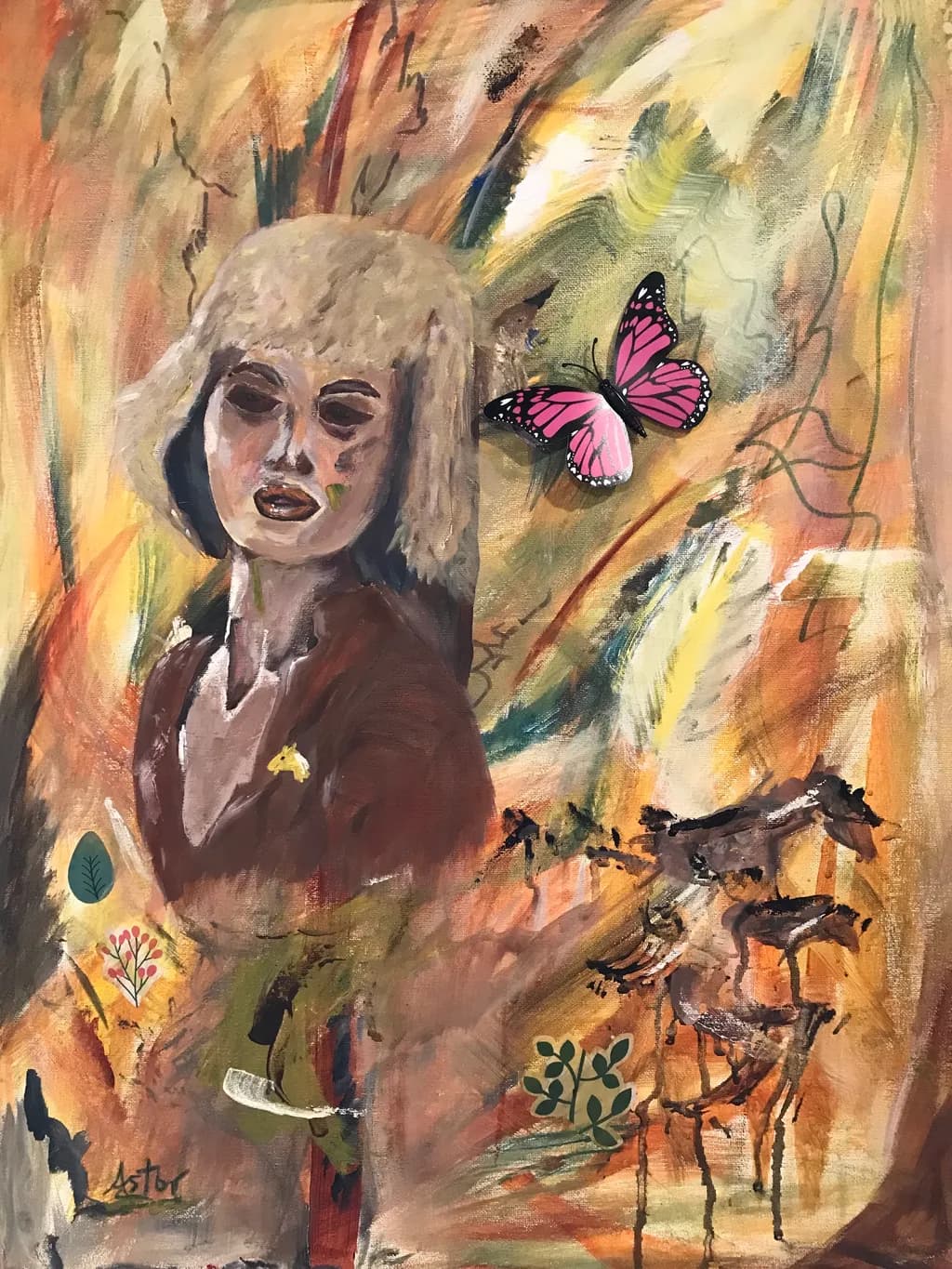Butterfly Portrait