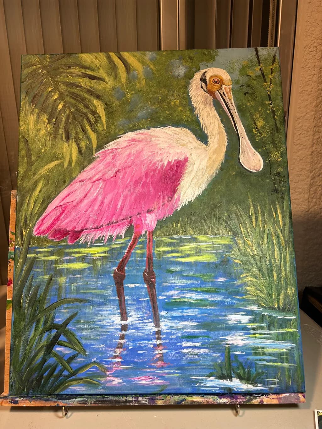 Roseate Spoonbill Pond