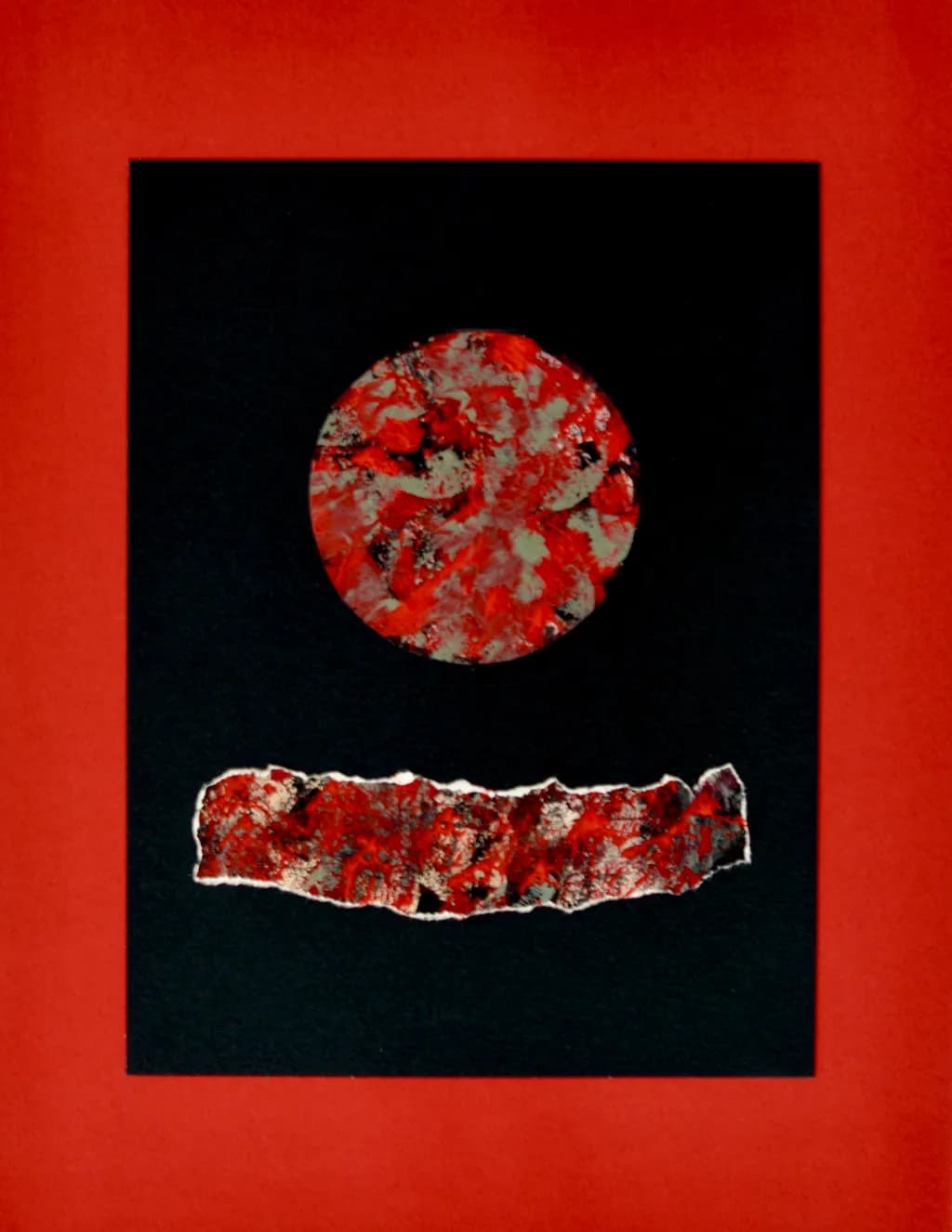 Crimson Contrast