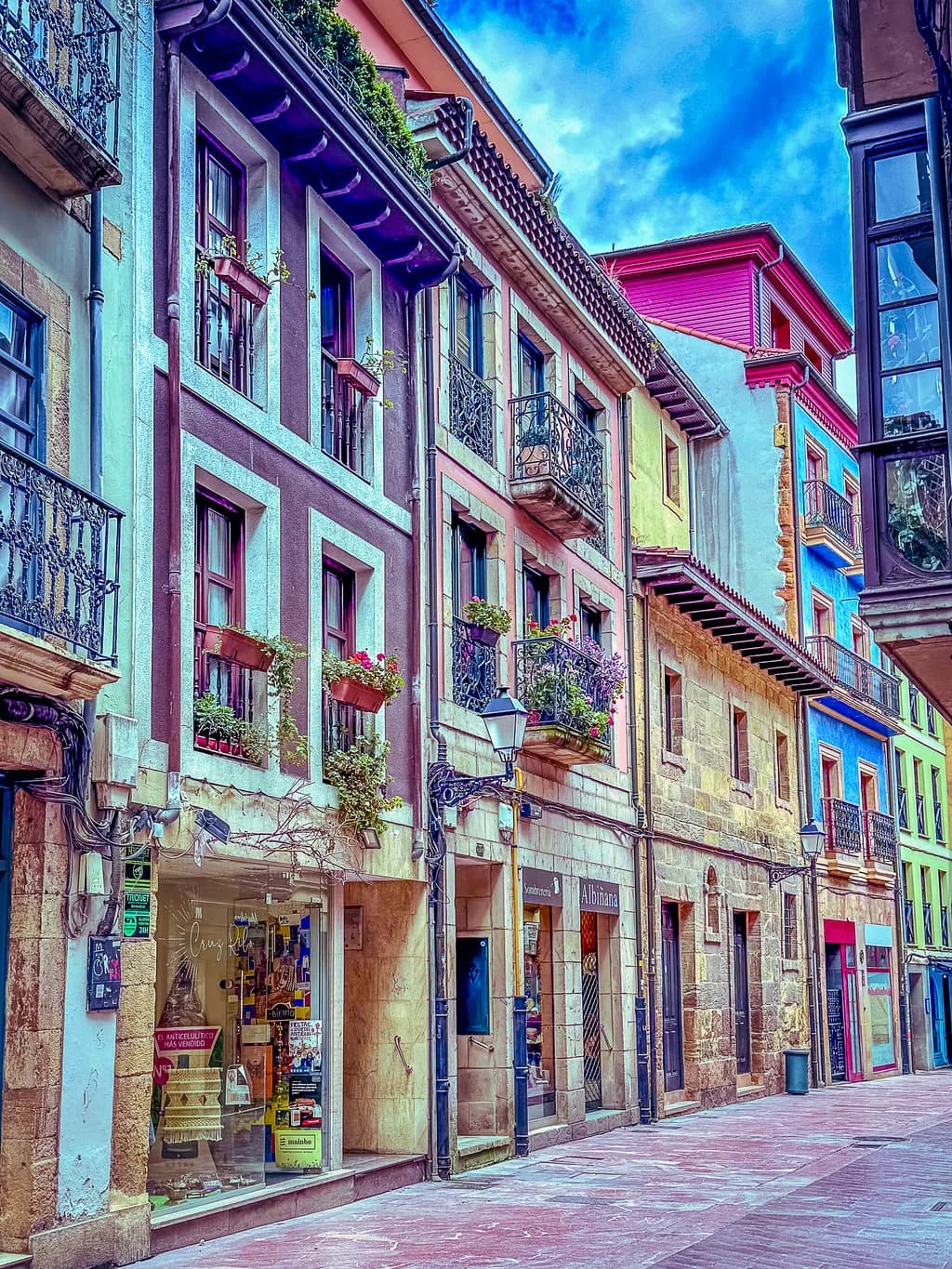Vibrant Streets: A Colorful Journey Through Charming Architecture