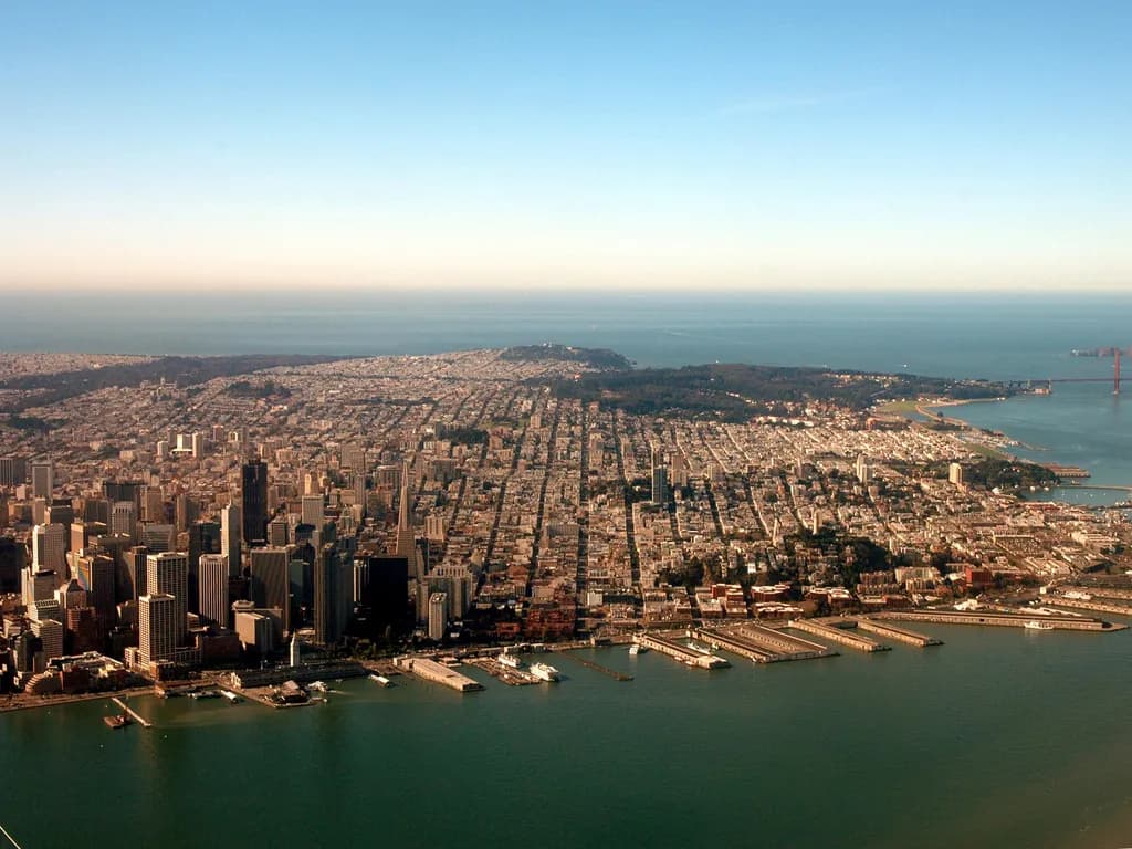 Aerial Cityscape