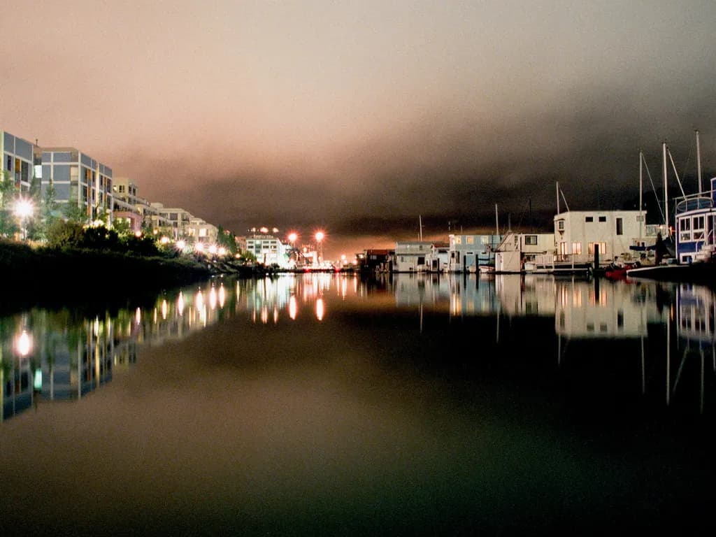 Tranquil Canal Reflections