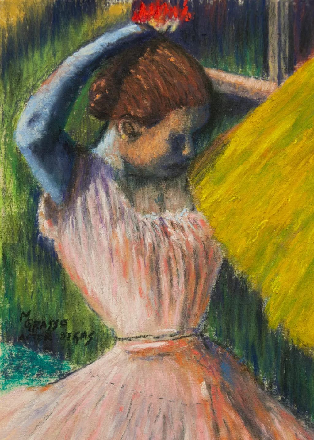 Dancer Arranging Her Hair