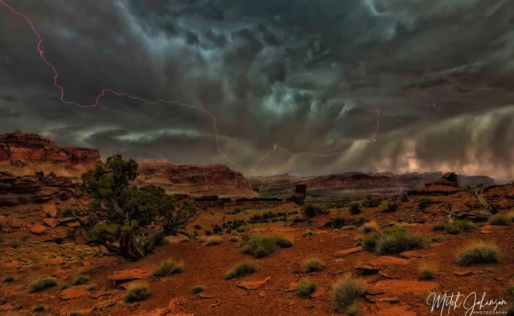 Lightning Over the Reef