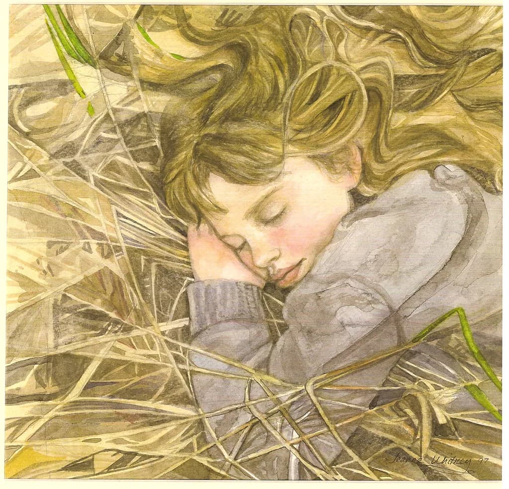 Child in Straw
