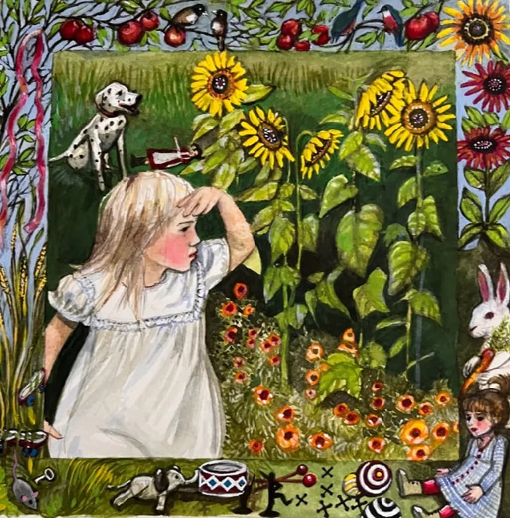 Sunflowers and Childhood