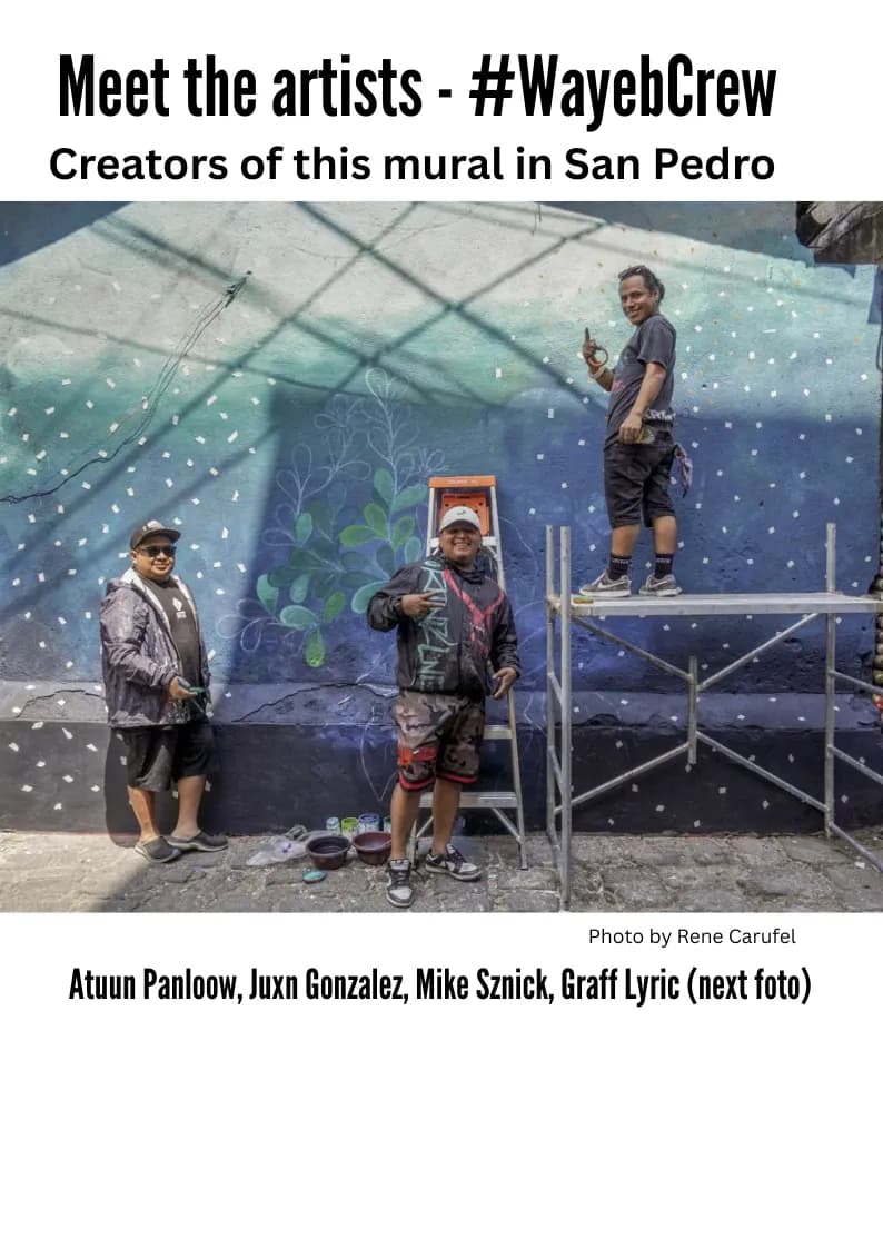 San Pedro Mural by #WayebCrew