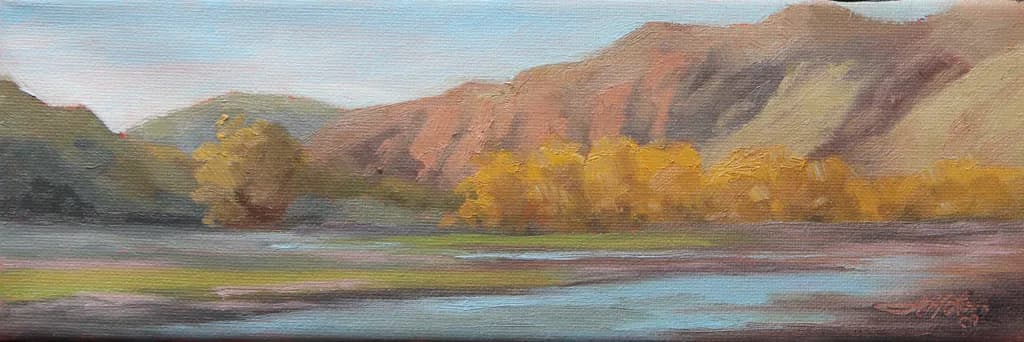 Autumn River Valley