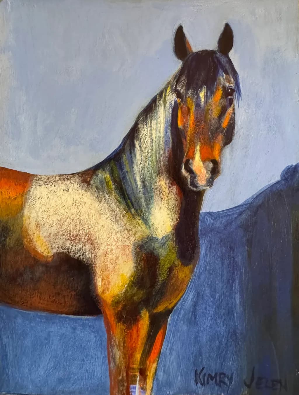 Vibrant Equine Portrait
