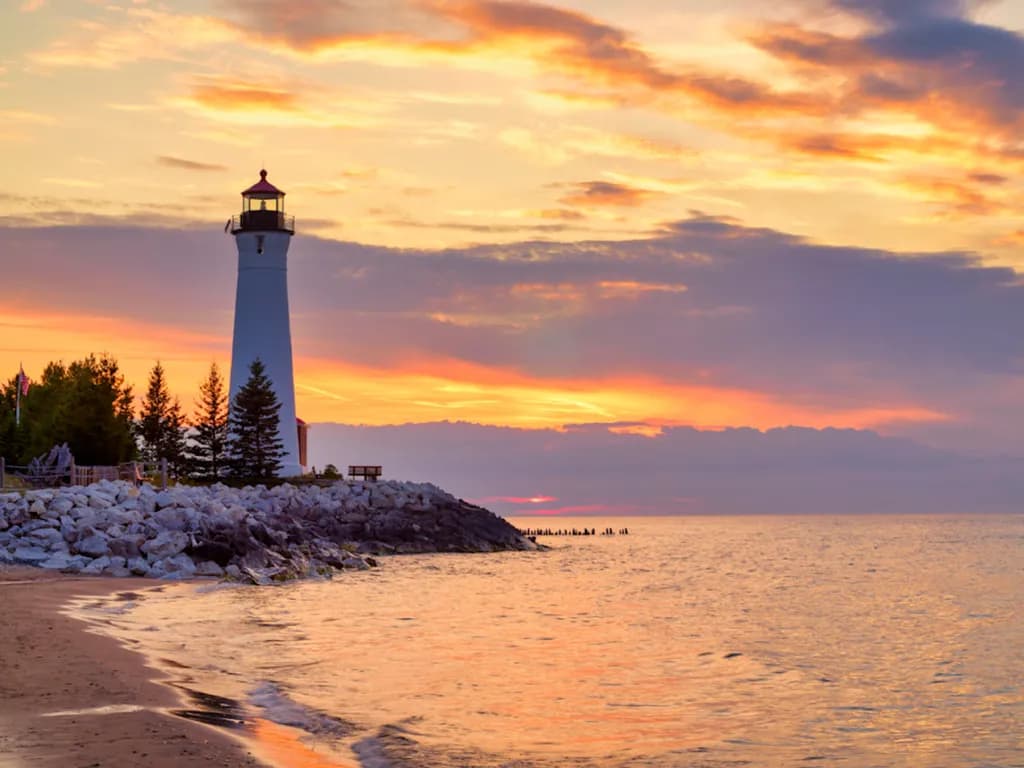 Crisp Point Sunset