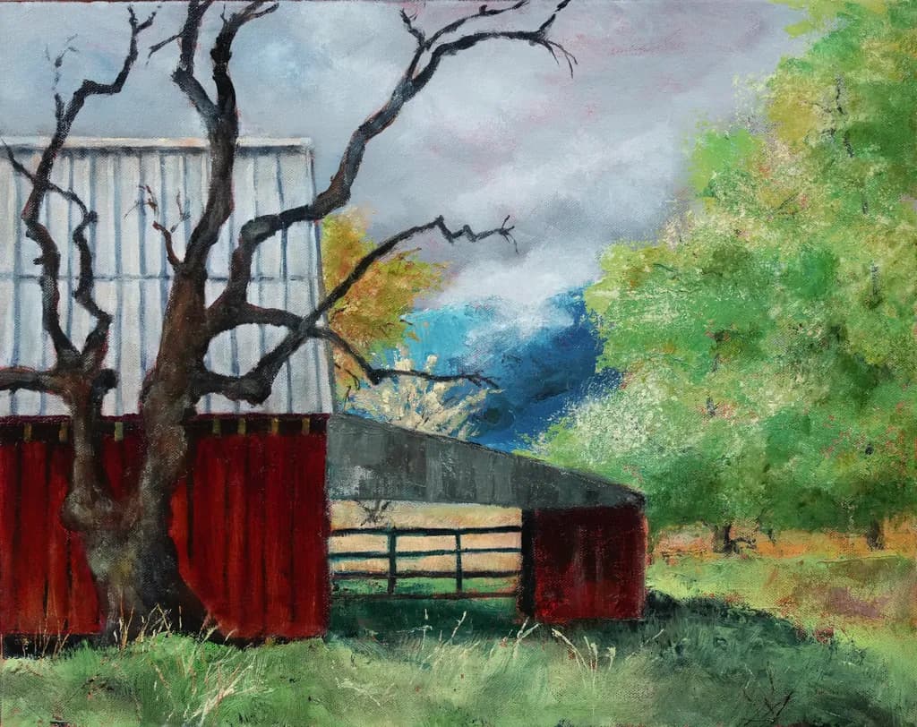 Seka Barn Landscape