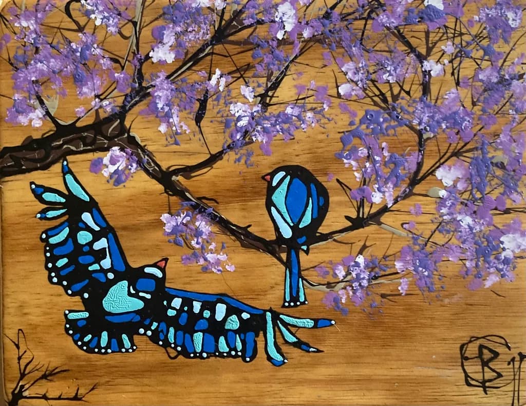 Birds in Bloom...