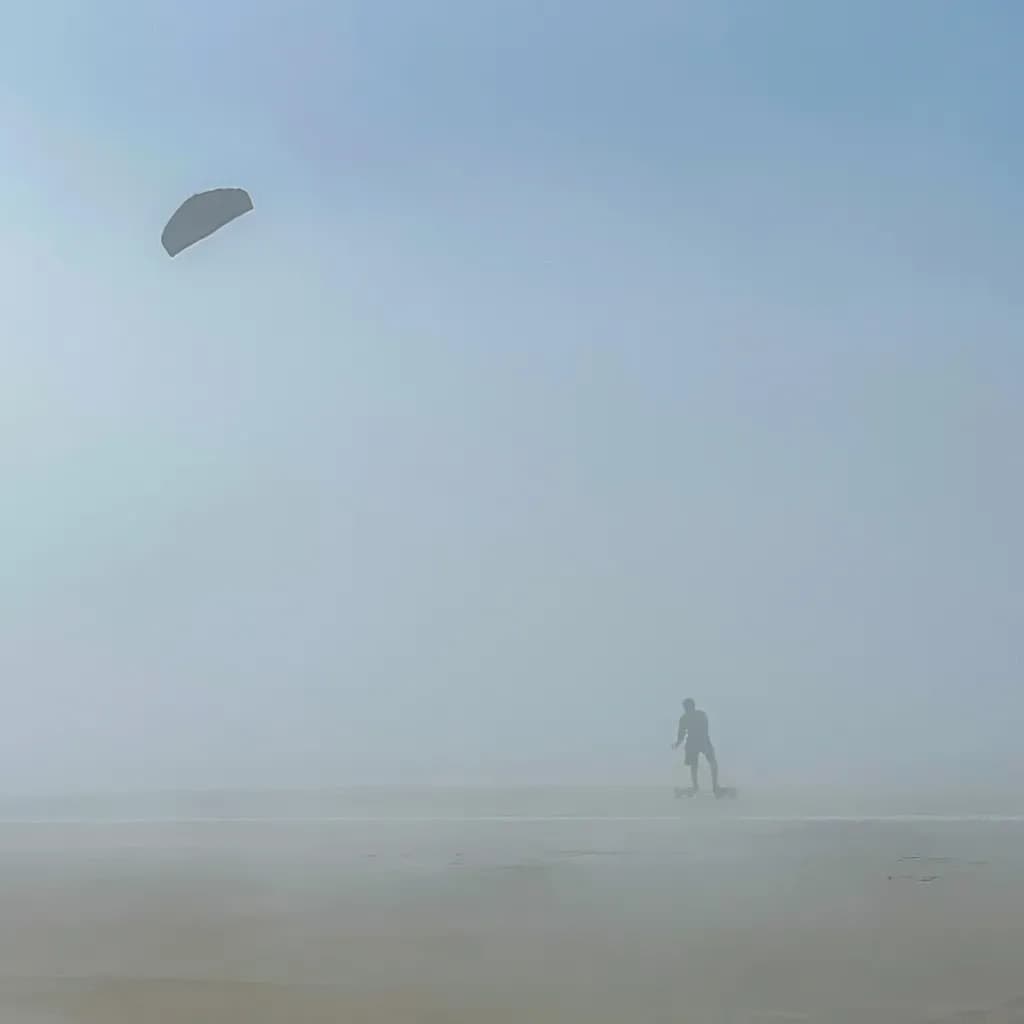 Kite in the Mist