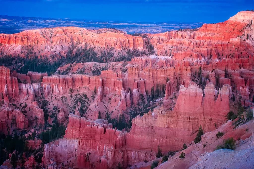 Twilight at Bryce Canyon