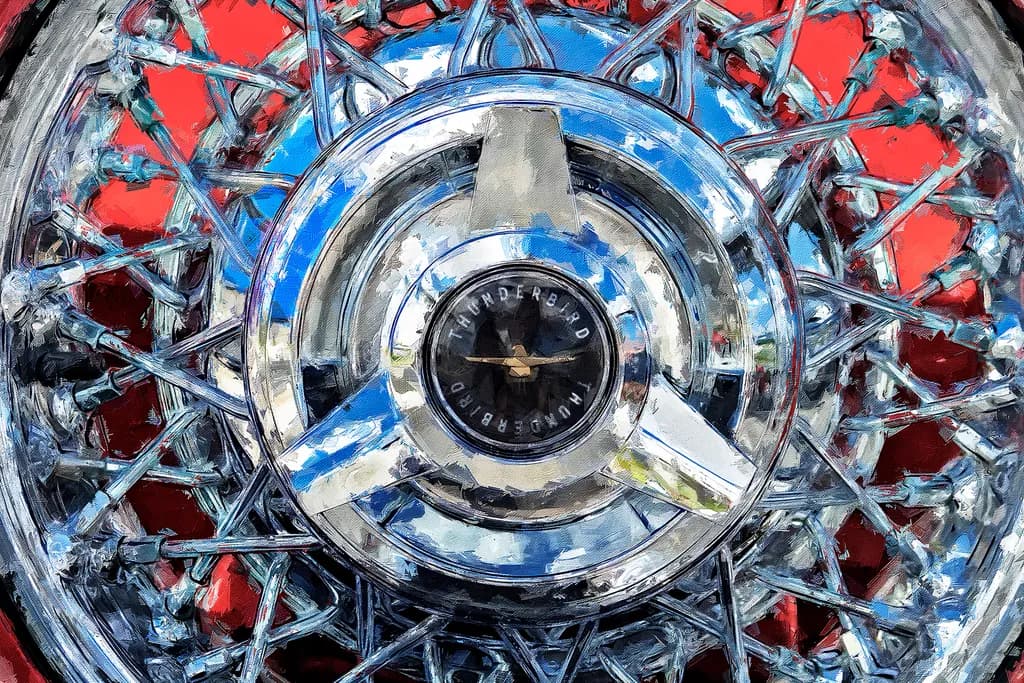 1956 Thunderbird Hub