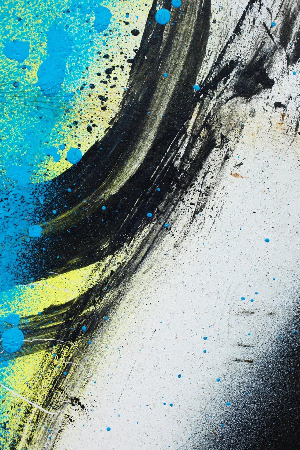 Diagonal Overspray Splash