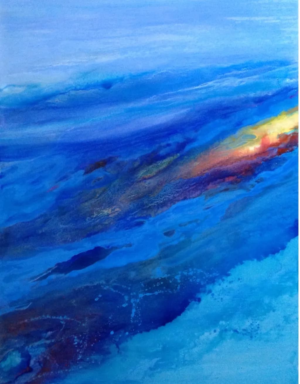 Oceanic Blue Flow