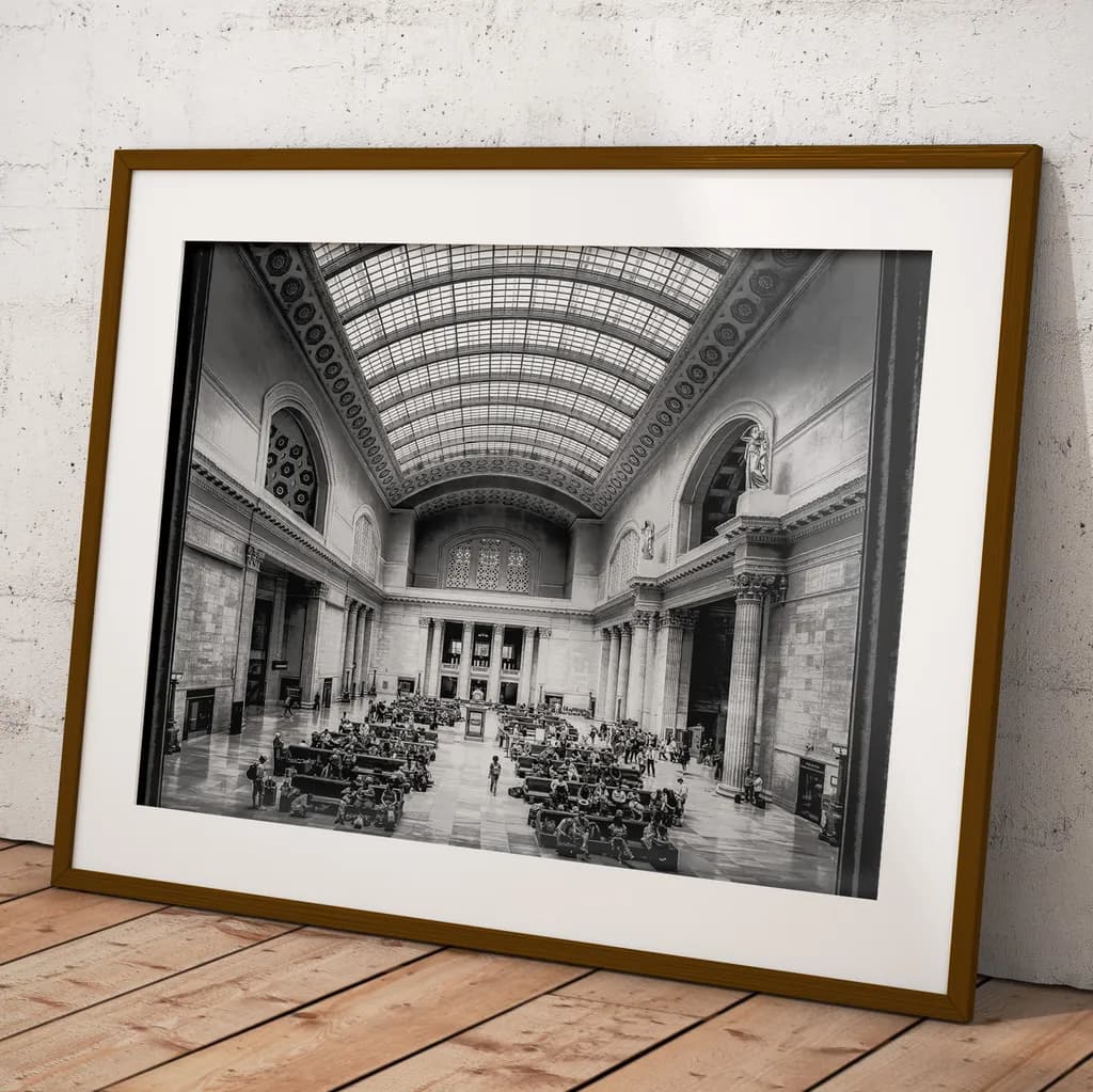 Wait | Chicago Station Fine Art Print